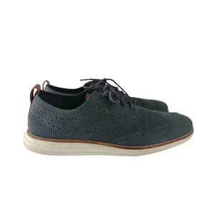 Cole Haan ZeroGrand Mens Size 11 Gray Casual Wingtip Oxford Shoes‎ Sneakers